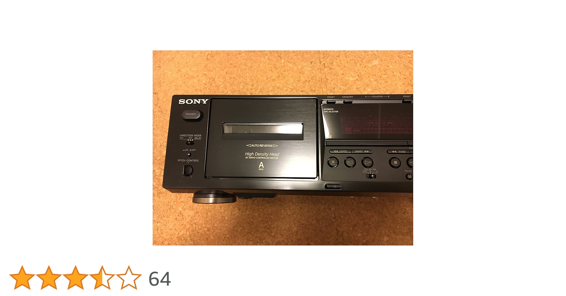 SONY ソニー TC-WE475 ダブルカセットデッキ Amazon.co.jp: SONY TC-WE475 ツインリバースカセットデッキ